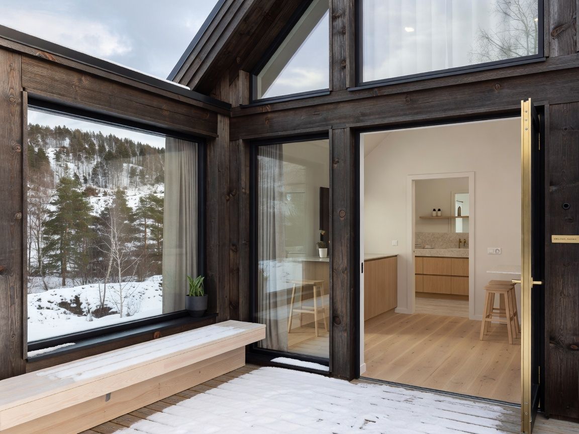 Ny hytte eller fritidsbolig